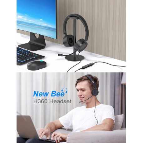 NEW BEE H360 słuchawki z mikrofonem