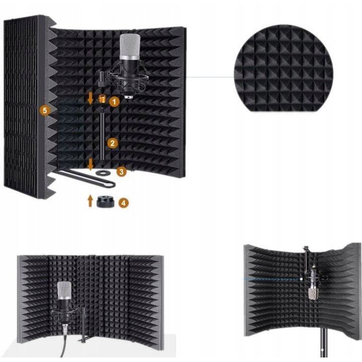 MOZOS SOUND SHIELD PRO + pop filtr