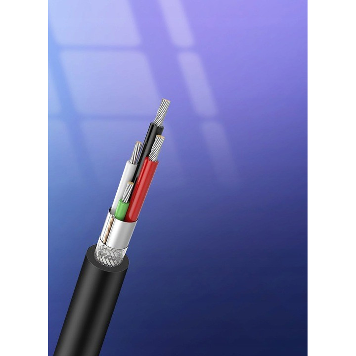 UGREEN 20847 Kabel USB 2.0 A-B pozlacany 2m