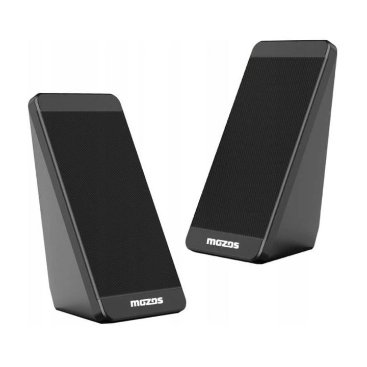 MOZOS MINI S1 glosniki 2.0 na USB czarne