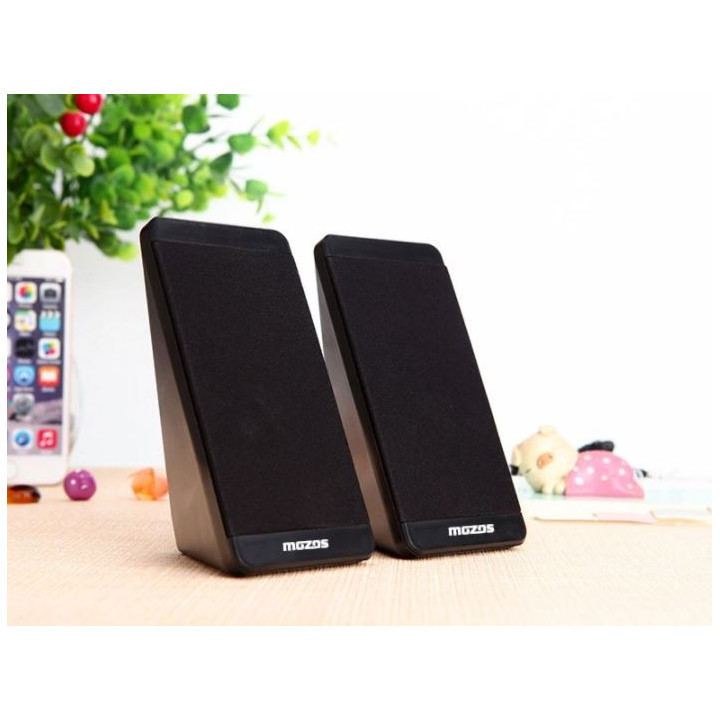 MOZOS MINI S1 glosniki 2.0 na USB czarne