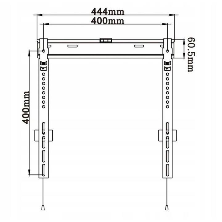 OMEGA OUTV400SF Uchwyt na TV 23-60 SLIM do 35kg