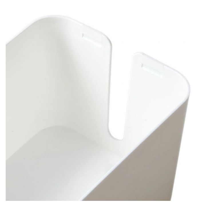 MOZOS KBO-LW-WOOD pojemnik na kable bialy