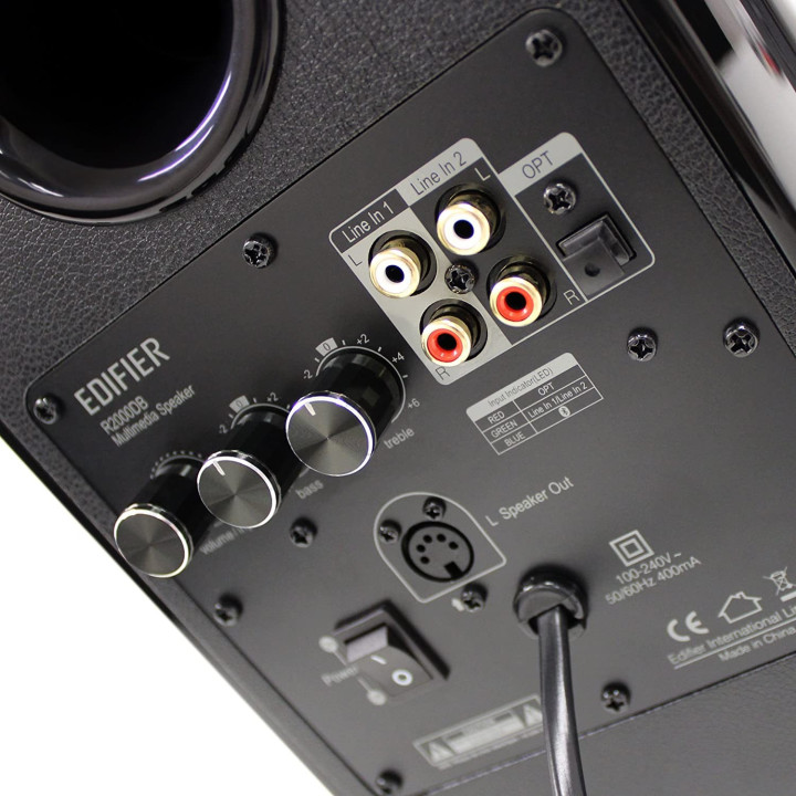 EDIFIER R2000DB zestaw stereo bluetooth czarny