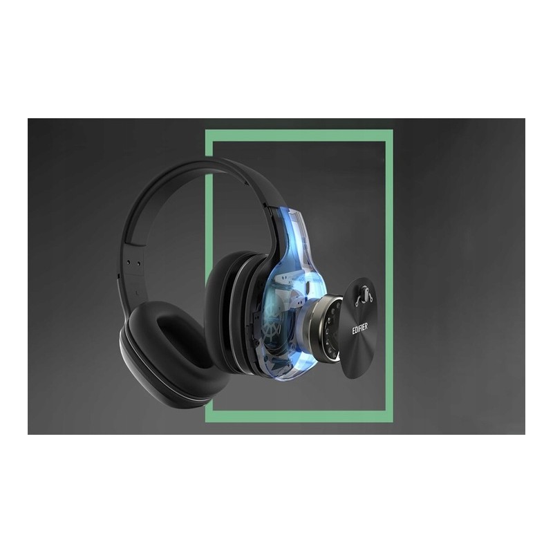 EDIFIER W800BT Plus słuchawki bluetooth nauszne czarne
