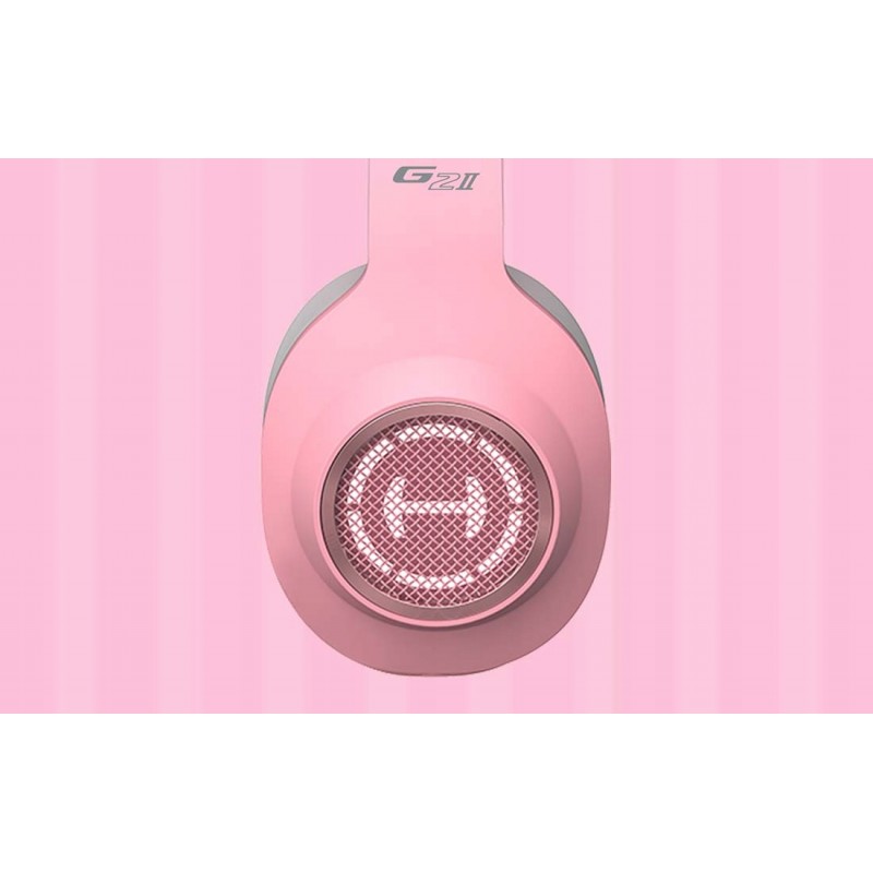 EDIFIER G2II Słuchawki różowe kocie uszy