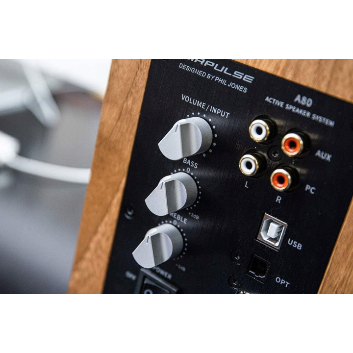 EDIFIER Airpulse A80 zestaw stereo brazowy