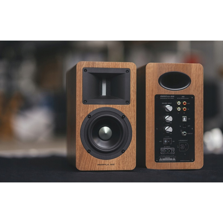 EDIFIER Airpulse A80 zestaw stereo brazowy