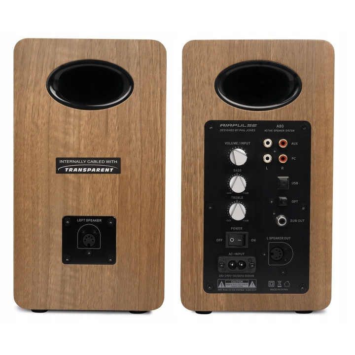 EDIFIER Airpulse A80 zestaw stereo brazowy