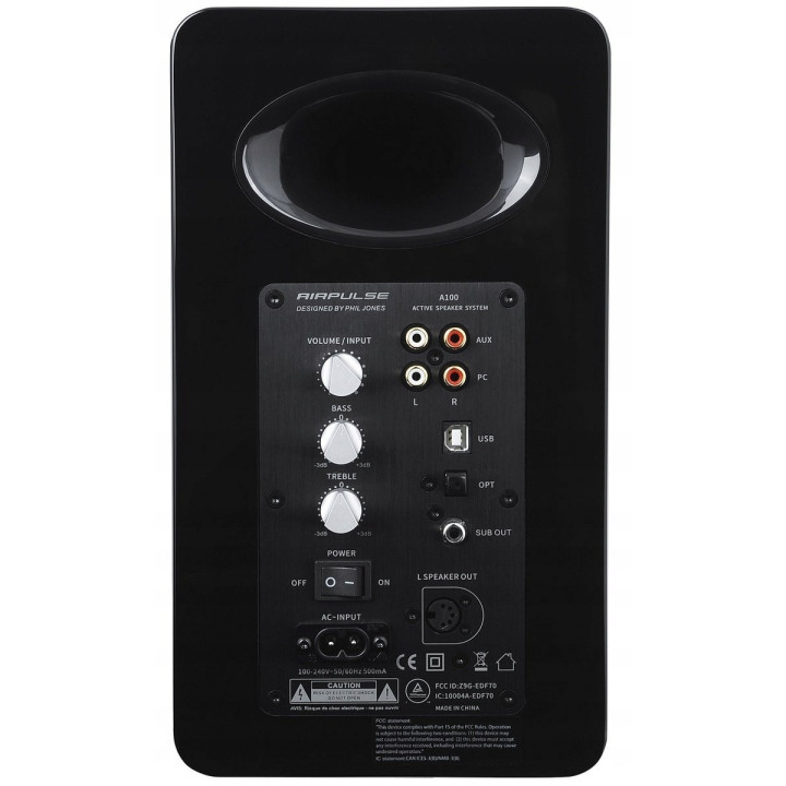 EDIFIER Airpulse A100 czarne zestaw stereo bluetooth