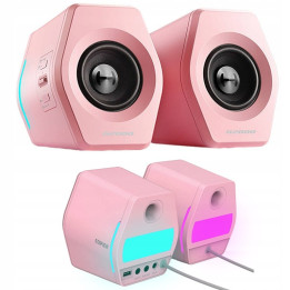 EDIFIER HECATE G2000 Pink zestaw stereo bluetooth RGB rózowy