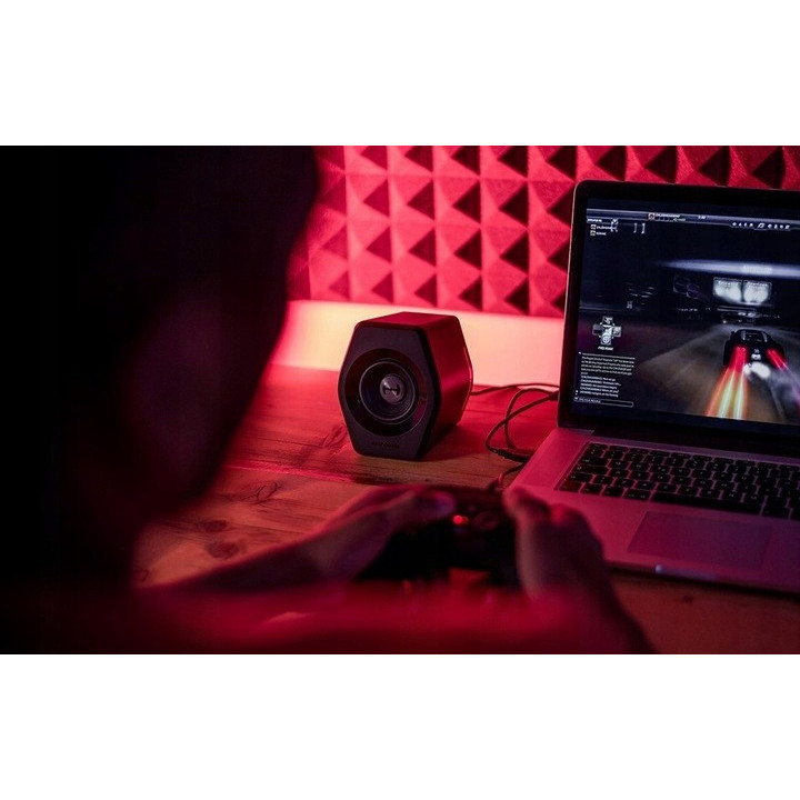 EDIFIER HECATE G2000 Pink zestaw stereo bluetooth RGB rózowy