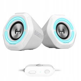 EDIFIER HECATE G1000 White zestaw stereo bluetooth RGB bialy