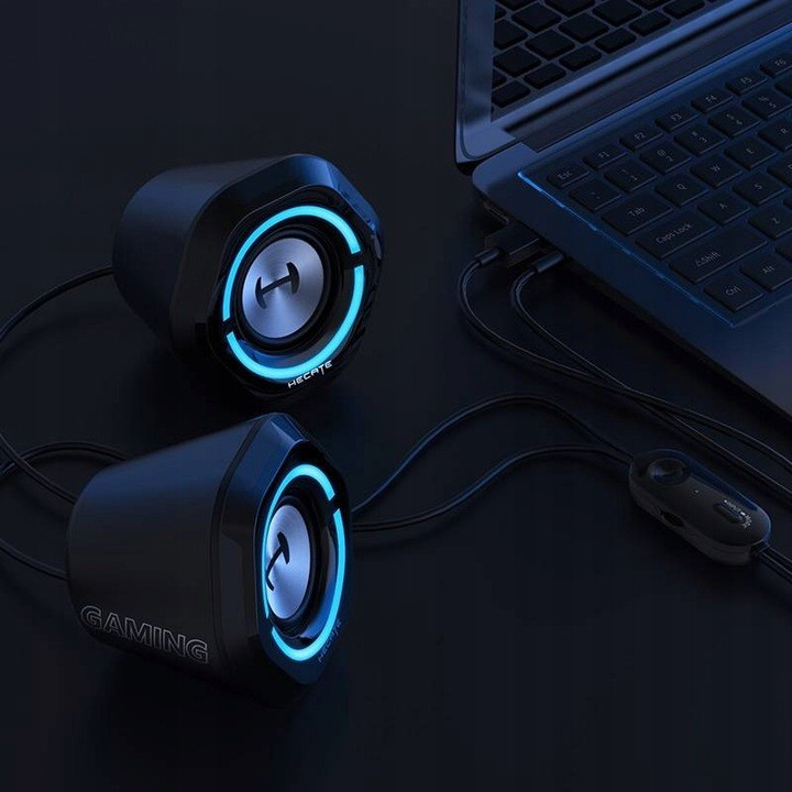 EDIFIER HECATE G1000 White zestaw stereo bluetooth RGB bialy