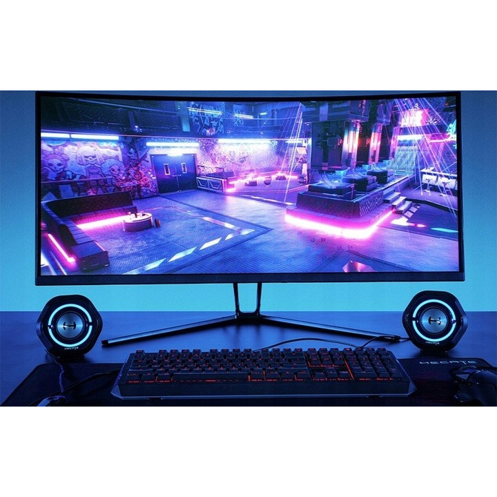 EDIFIER HECATE G1000 White zestaw stereo bluetooth RGB bialy