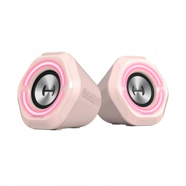 EDIFIER HECATE G1000 Pink zestaw stereo bluetooth RGB rózowy