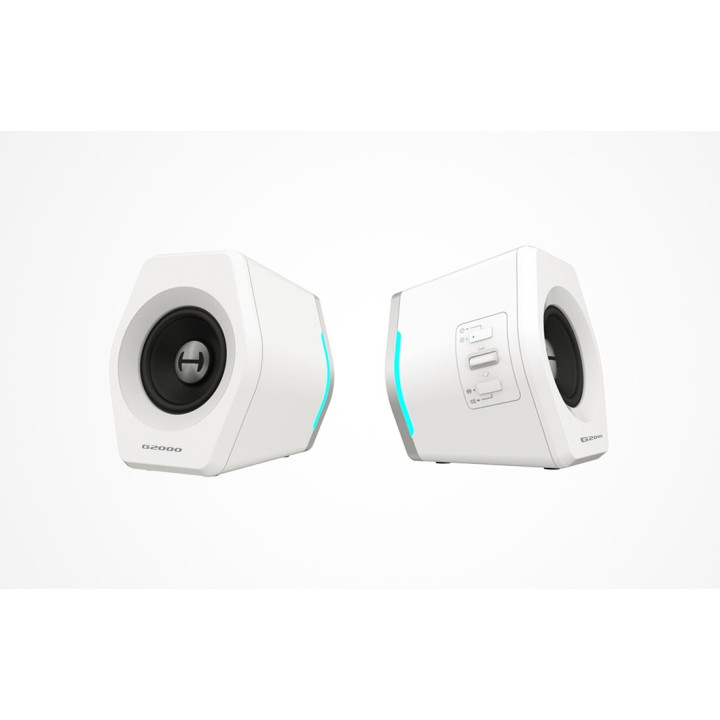 EDIFIER HECATE G2000 White zestaw stereo bluetooth RGB bialy
