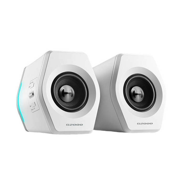 EDIFIER HECATE G2000 White zestaw stereo bluetooth RGB bialy