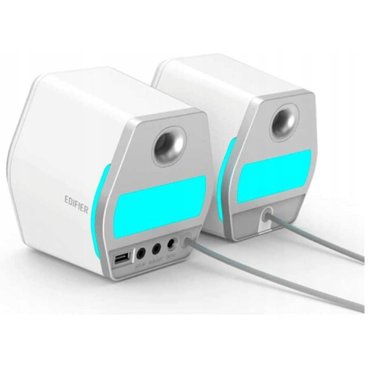 EDIFIER HECATE G2000 White zestaw stereo bluetooth RGB bialy