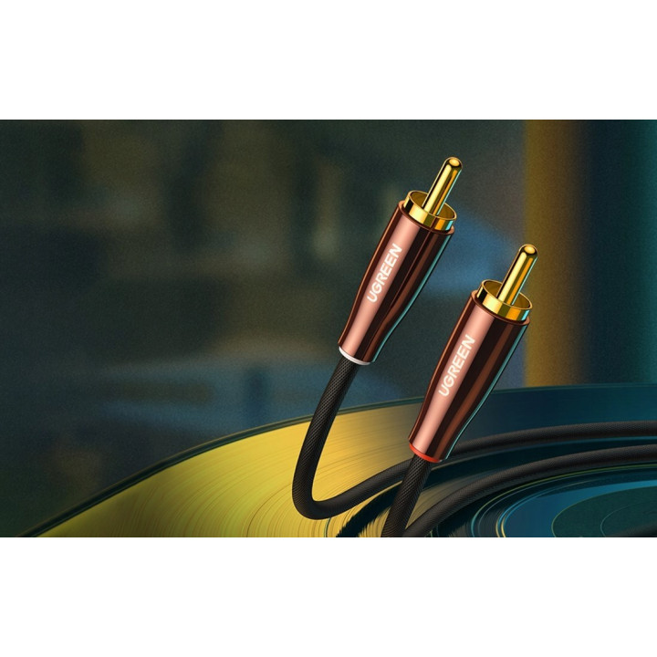 UGREEN 80845 Kabel 2x RCA - mini jack 3.5mm, 1m