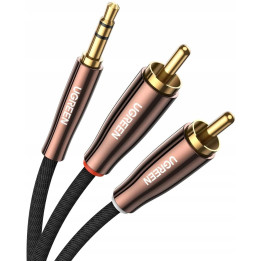 UGREEN 80847 Kabel 2x RCA - mini jack 3.5mm, 2m