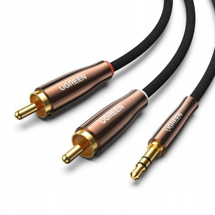 UGREEN 80847 Kabel 2x RCA - mini jack 3.5mm, 2m