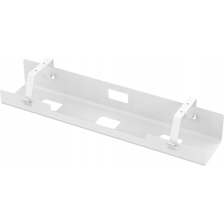 MOZOS OCUD11 organizer maskownica na kable podblatowa biala