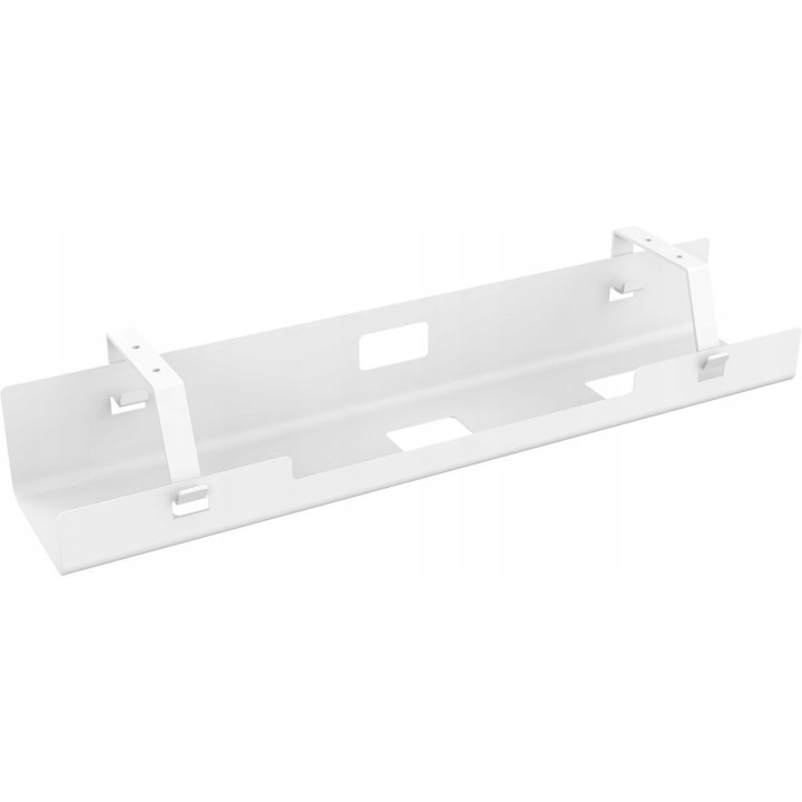 MOZOS OCUD11 organizer maskownica na kable podblatowa biala