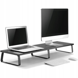 MOZOS DUAL RISER S podstawka pólka pod dwa monitory