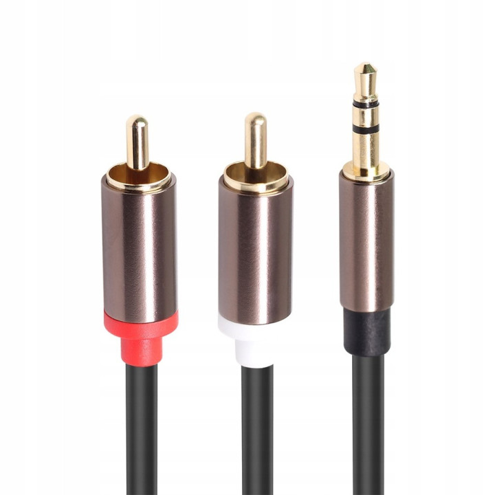 MOZOS MCABLE-MJ-2RCA kabel minijack 3,5mm - 2x RCA 3m