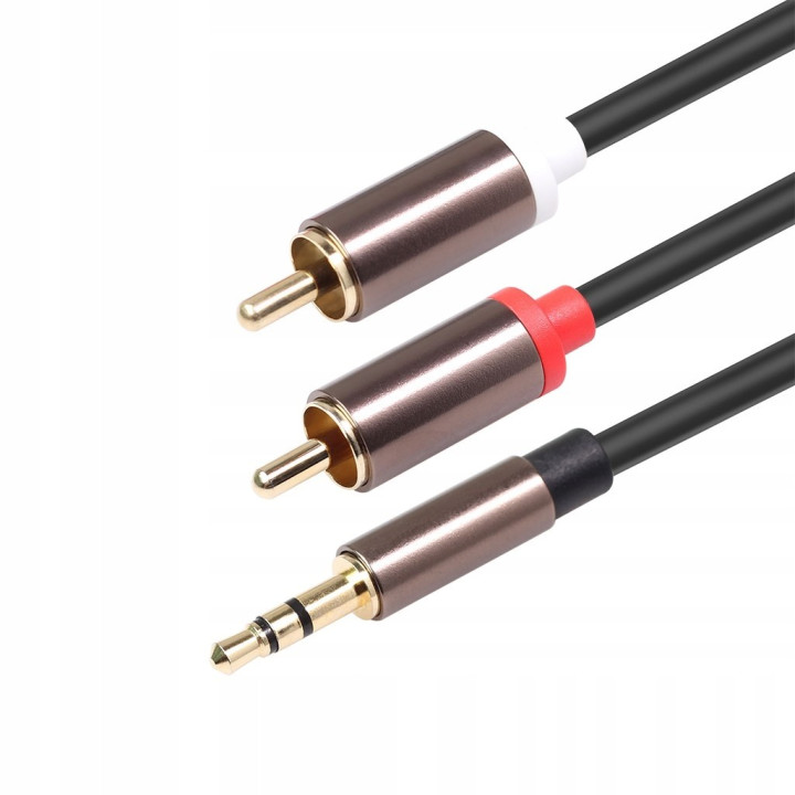 MOZOS MCABLE-MJ-2RCA kabel minijack 3,5mm - 2x RCA 3m