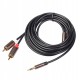MOZOS MCABLE-MJ-2RCA kabel minijack 3,5mm - 2x RCA 3m