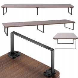 MOZOS DUAL RISER P podstawka pólka pod dwa monitory