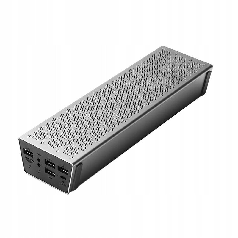 EDIFIER MP380 srebrny głośnik bluetooth USB AUX microSD