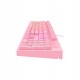 HAVIT KB871L GAMENOTE klawiatura mechaniczna RGB różowa