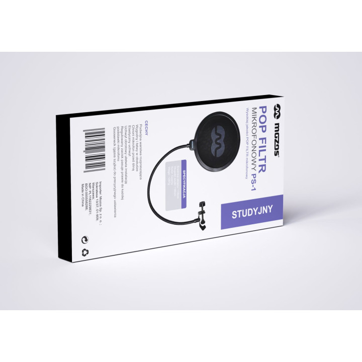 MOZOS PS-1 popfiltr mikrofonowy 15 cm