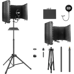 MOZOS MSHIELD CABIN SET zestaw kabina akustyczna statyw popf