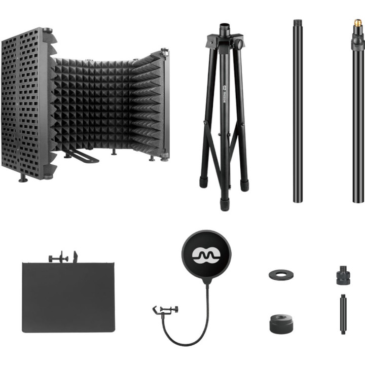 MOZOS MSHIELD CABIN SET zestaw kabina akustyczna statyw popf