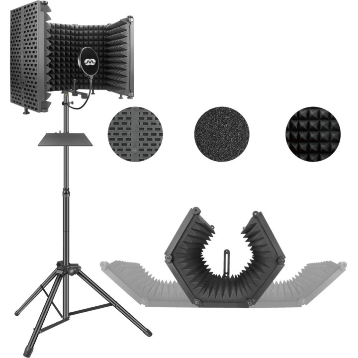 MOZOS MSHIELD CABIN SET zestaw kabina akustyczna statyw popf