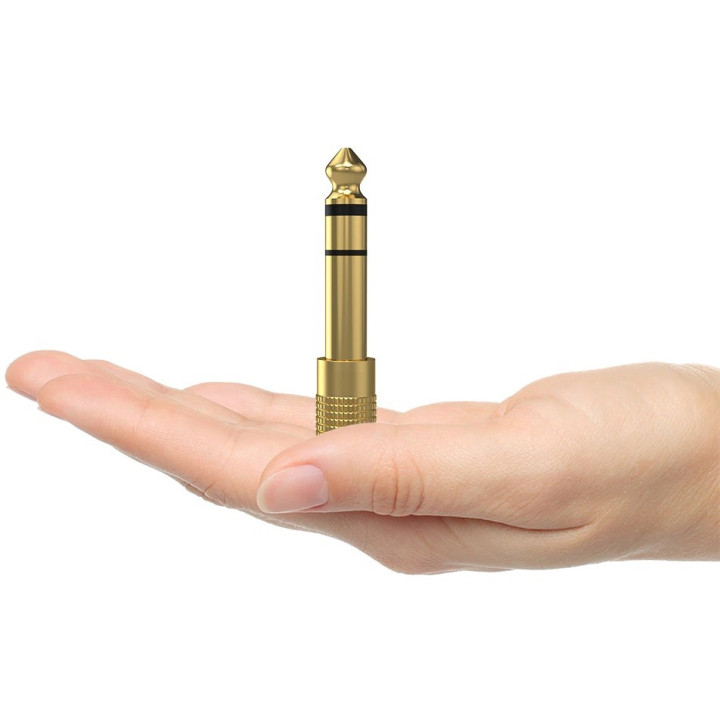 MOZOS MA6335 adapter audio jack 6,3 mm do minijack 3,5 mm