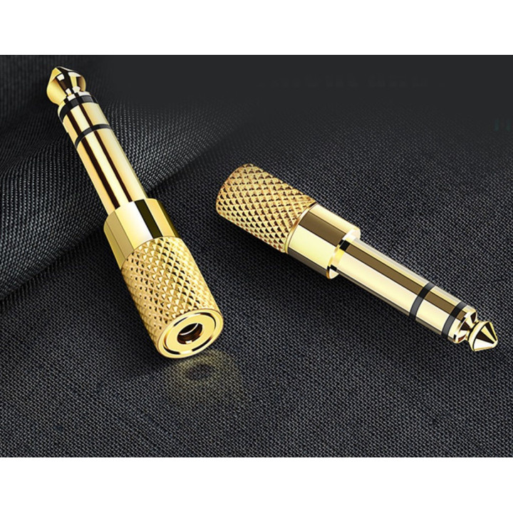 MOZOS MA6335 adapter audio jack 6,3 mm do minijack 3,5 mm