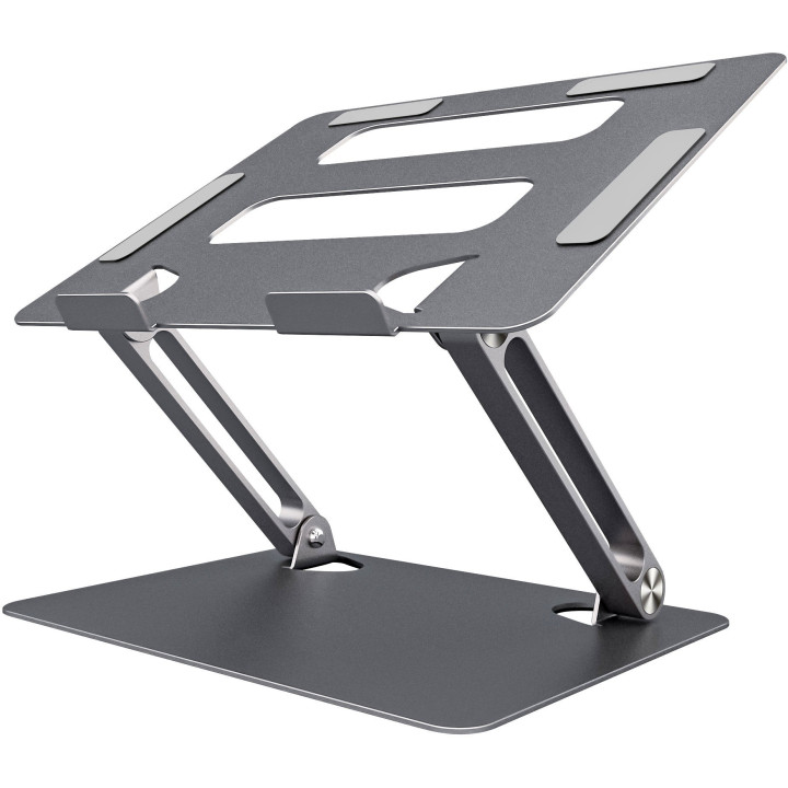MOZOS LS3-ALU podstawka pod laptopa aluminiowa srebrna