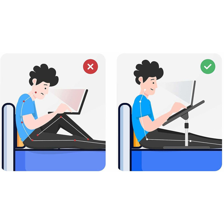MOZOS GAME-SL2 stolik do laptopa regulowany
