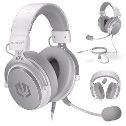 ENDORFY VIRO Onyx White słuchawki z mikrofonem