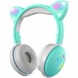 MOZOS KID DOG zielone słuchawki bluetooth dla dzieci