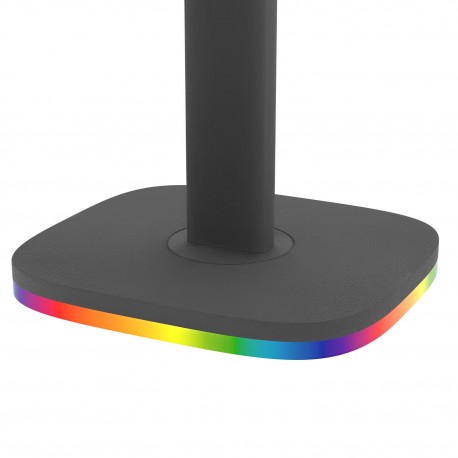 MOZOS D10 stojak na słuchawki RGB LED