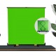 MOZOS GS PRO green screen 150 x 200 cm ze statywem
