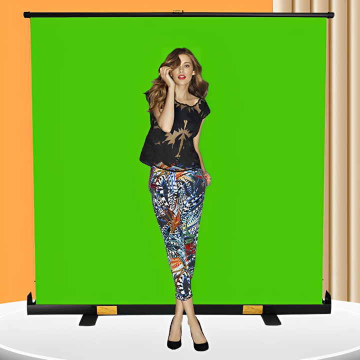 MOZOS GS PRO green screen 150 x 200 cm ze statywem