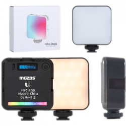 MOZOS HSC RGB lampa fotograficzna z akumulatorem i magnesem