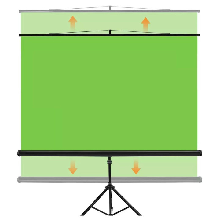 MOZOS GS green screen 150 x 185 cm ze statywem